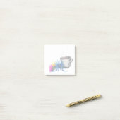 Koffie & Wilde Bloemen Post-it® Notes (Op bureau)