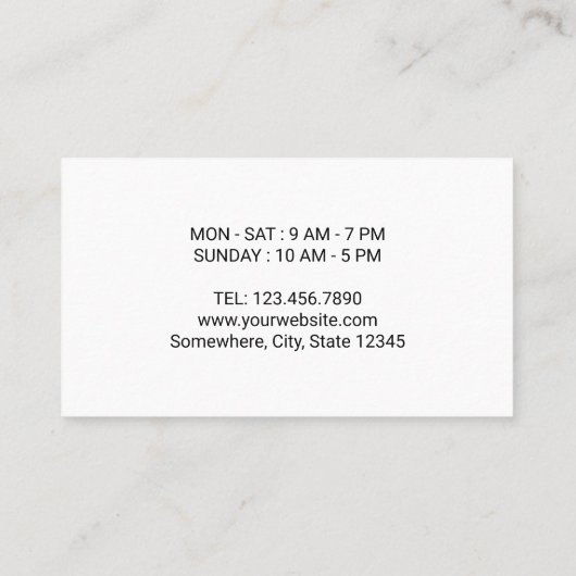 Koffie Winkelen blush roze Loyalty Punch (Achterkant)