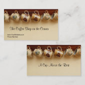 Koffie Winkelkoffie Visitekaartje Engelse theekrui (Voorkant / Achterkant)