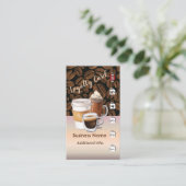 Koffie Winkellogo 6 Klantenkaartje (Staand voorkant)