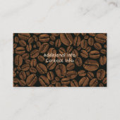 Koffie-winkellogo Klantenkaartje (Achterkant)