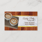 Koffie Winkelslogans Visitekaartjes (Voorkant)