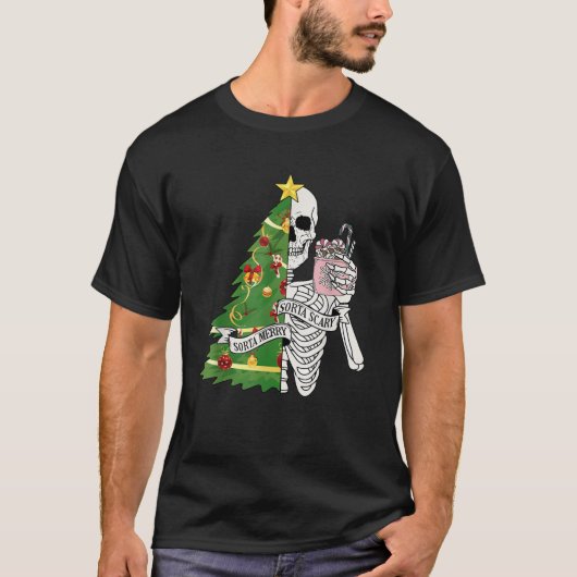 Koffie Xmas T-shirt (Voorkant)