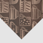 Koffie zakelijke Mokken in bekers Bruin Tissuepapier (Detail)