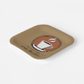 Koffie Zakelijke professionele café espresso winke Papieren Bordje (Gebogen)