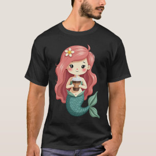Koffie Zeemeermin T-shirt