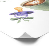 Koffie zetten - Hoeveel fopspeenjes Poster (Hoek)