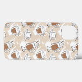 Koffie, zoet patroon Case-Mate iPhone case (Achterkant (horizontaal))