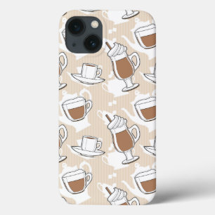 Koffie, zoet patroon Case-Mate iPhone case