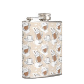 Koffie, zoet patroon heupfles (Rechts)