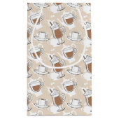 Koffie, zoet patroon klein cadeauzakje (Achterkant)