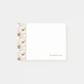 Koffie, zoet patroon post-it® notes (Voorkant)