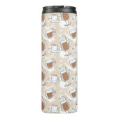 Koffie, zoet patroon thermosbeker (Achterkant)