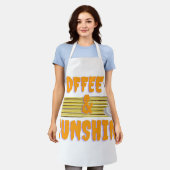 Koffie & Zonneschijn – Positieve Ochtendstemming Schort (Gedragen)
