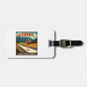 Koffie zorgt ervoor dat dit gebeurt bagagelabel (Voorkant horizontaal)