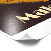 Koffie zorgt ervoor dat dit gebeurt foto afdruk (Hoek)