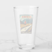 Koffie zorgt ervoor dat dit gebeurt glas (Achterkant)