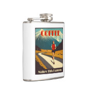 Koffie zorgt ervoor dat dit gebeurt heupfles (Rechts)