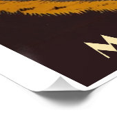 Koffie zorgt ervoor dat dit gebeurt perfect poster (Hoek)