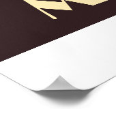 Koffie zorgt ervoor dat dit gebeurt poster (Hoek)