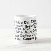 Koffie, zwarte 11-oz Ringer Mok (Center)