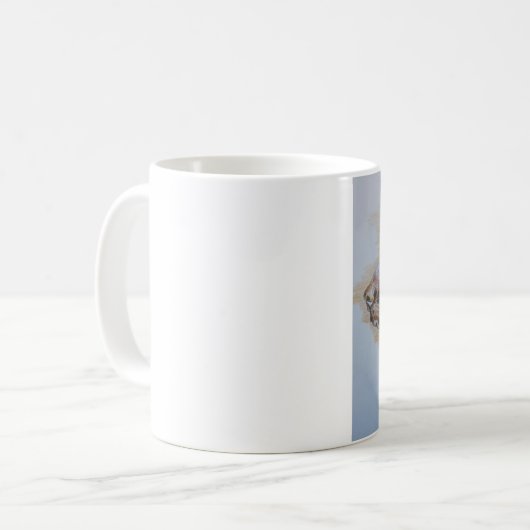 Koffieaanwijzer/Mok/Duitse schoorsteen Koffiemok (Voorkant links)