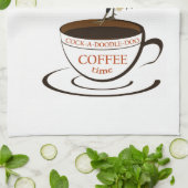  Koffieadvertentie, met rooster Theedoek (Gevouwen)