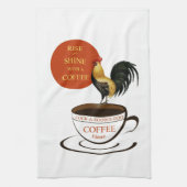  Koffieadvertentie, met rooster Theedoek (Verticaal)