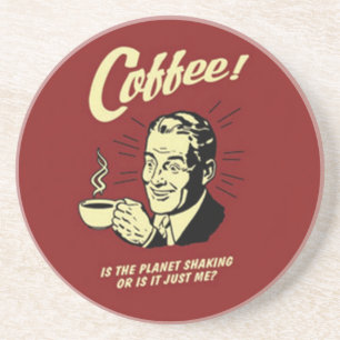 Koffieadvertentie-Onderzetter Zandsteen Onderzetter