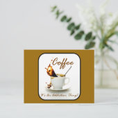 Koffieadvies Briefkaart (Staand voorkant)