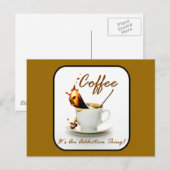 Koffieadvies Briefkaart (Voorkant / Achterkant)