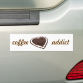Koffieadvies Bumpersticker (Op auto)