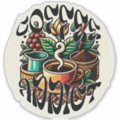 Koffieadvies Sticker (Voorkant)