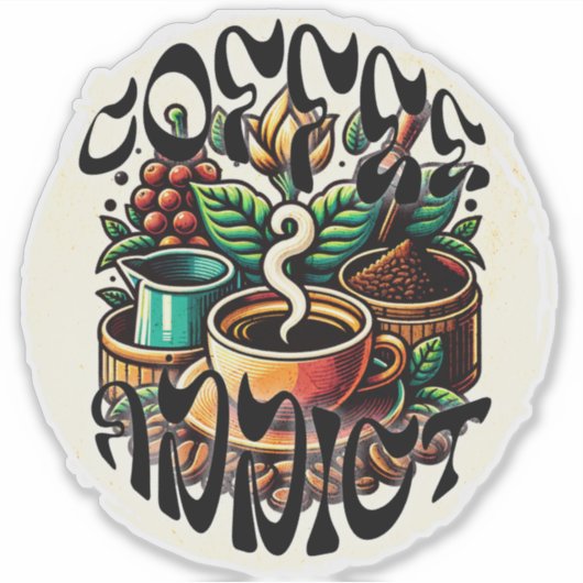 Koffieadvies Sticker (Voorkant)