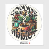 Koffieadvies Sticker (Vel)