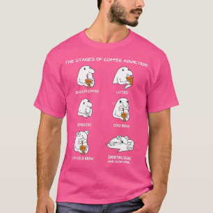Koffieadvies voor mannen Barista Cafe Lover T-shirt