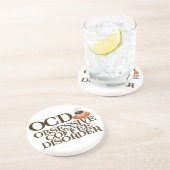 Koffieadvies Zandsteen Onderzetter (Zijkant)