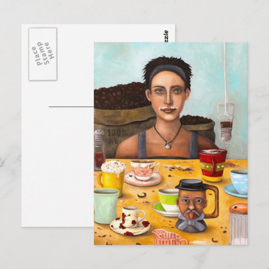 Koffieadviseur Briefkaart (Voorkant / Achterkant)