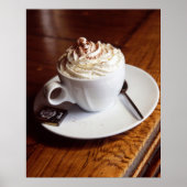 Koffieafdrukken in de ochtend, waardepapier in Pos Poster (Voorkant)