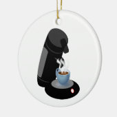 Koffieapparaat Keramisch Ornament (Links)