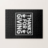 Koffieart-Bedankt voor het geven van Legpuzzel (Horizontaal)