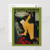  koffieautomaat uit de jaren twintig briefkaart (Voorkant / Achterkant)