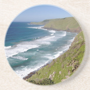 Koffiebaai voor kustgebieden zandsteen onderzetter