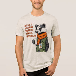 koffiebagger Tri-Blend shirt