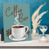 Koffiebalken Fotoplaat (Zijkant)