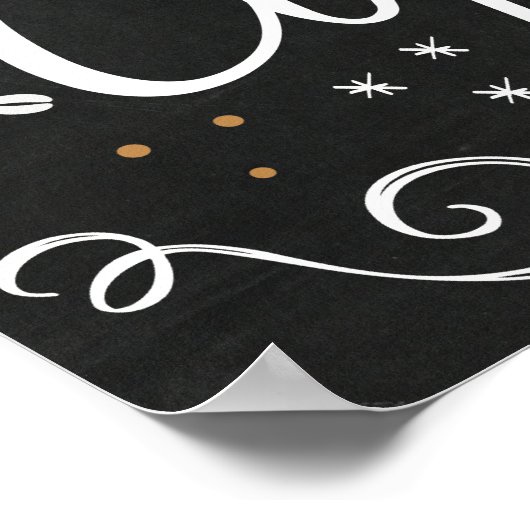 Koffiebalken Poster (Hoek)