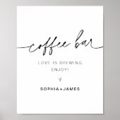 Koffiebalken voor EVERLEIGH Poster (Voorkant)