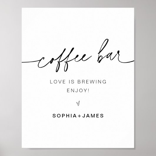 Koffiebalken voor EVERLEIGH Poster (Voorkant)