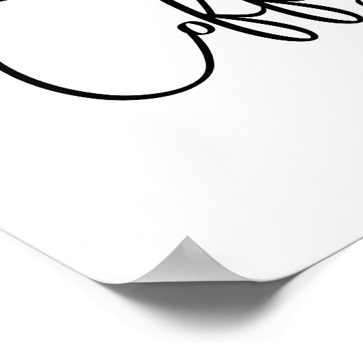 KoffiebalkPoster Poster (Hoek)