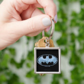 Koffiebalsymbool - blauw sleutelhanger (Hand)